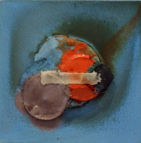 Leonard Sheil, Boxing the Compass, 30 x 30 cm, mixed media on canvas, 2011, € 1,250
