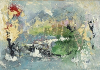John Kingerlee, Green Hills of Beara, oil on board, 21 x 30 cm, 2010, SOLD