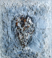 John Kingerlee, Violet Eyes, oil on board, 2009, SOLD