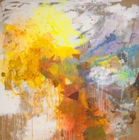refusal, egg oil on linen, 6'5