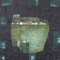 Tim Goulding, Field Trip 30, acrylic on canvas, 80 x 80 cm, 2006, €3,000